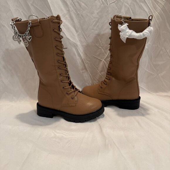 Girls Non-Slip Knee High Riding Boots, Size (11) - Picture 3 of 8